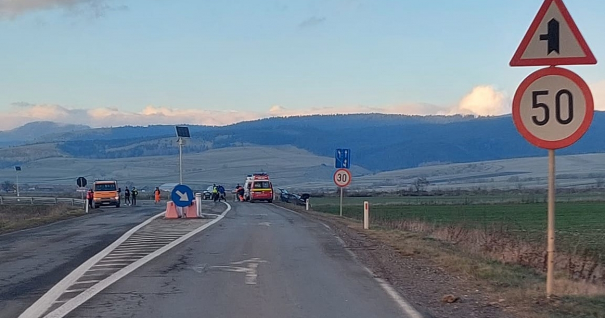 Baleset Csíkszereda és Csíkdelne között